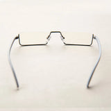 Blue light Blocking Reading Glasses for Men Metal Frame Readers Magnifier Presbyopia Lens Eyewear With Case +1.25+1.75+2.25