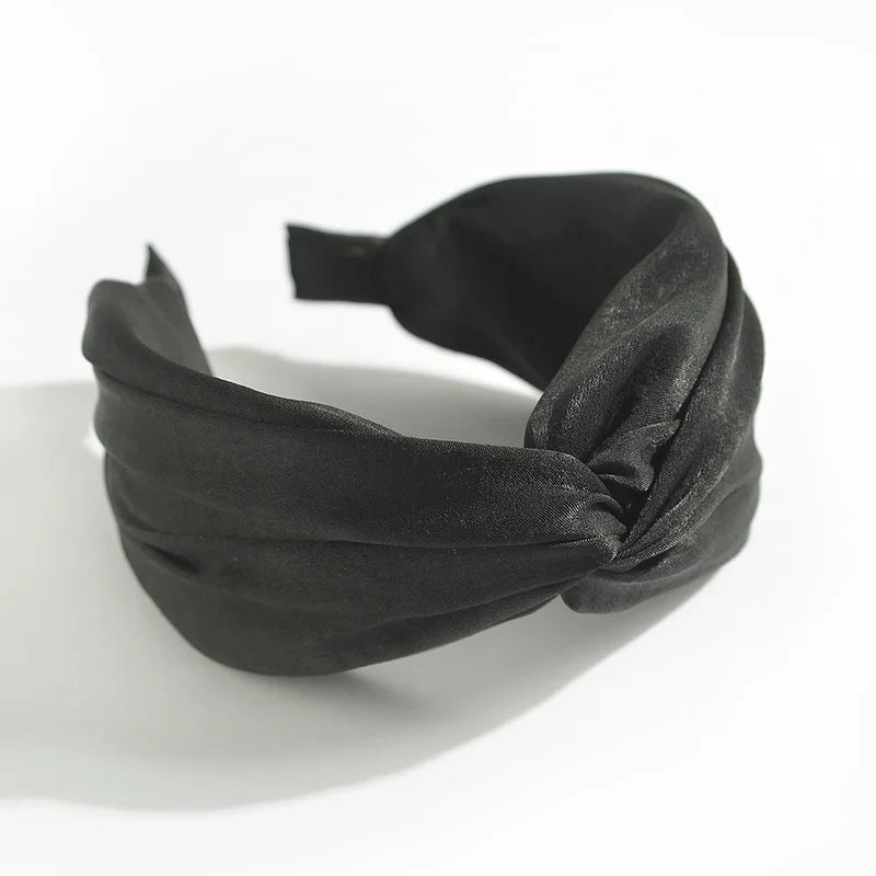 Women Hairbands Wide Female boho ties headband accessories Bow Hair Hoops Headwear Floral Hair Accessories Girl Head Band Lady