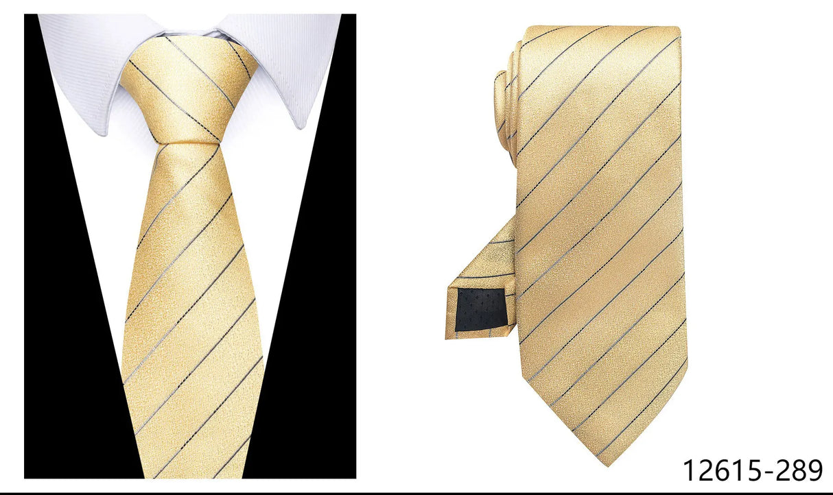 100% Silk Brand Purple Tie Men Necktie High Quality Mix Colors Silk 7.5 cm Gravatas Accessories Wedding April Fool's Day