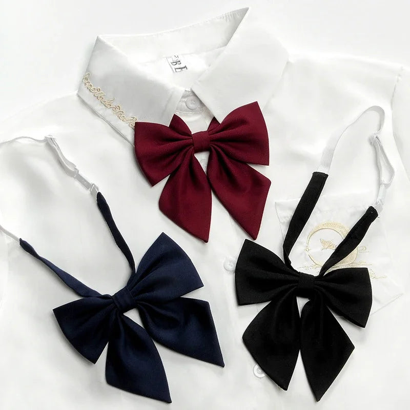 Butterfly Bowties 0School Uniform Women Girls JK Bow Tie Rope New Necktie Handmade Japanese Clothing Shirt Korean Style