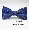 53 Color Children's Bow Tie Fashion Jacquard Baby Neckties Tie Baby Kid Kids Classical Pet Striped Butterfly Elastic Cord BowTie