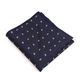 High Grade New Style Jacquard Woven Hanky Pocket Square Dot Striped Floral Handkerchief Fit Formal Party Workplace Suit Gift