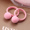 Hair Accessories Girls Ties Elastique Cheveux Fille Gomas Elasticas Furry Korean Kinder Kleding Rabbit Ears Scrunchie Headbands