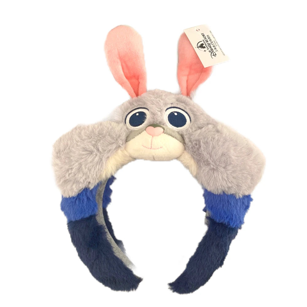 Mickey Minnie Ears Headband Cartoon Animal Plush EARS COSTUME Hallowmas Headband Cosplay Plush Gift Doll Girls Party Hair band