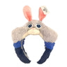 Mickey Minnie Ears Headband Cartoon Animal Plush EARS COSTUME Hallowmas Headband Cosplay Plush Gift Doll Girls Party Hair band