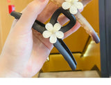 Fashion Flower Clamping Clip for Women Large Premium Sense Clip for Headwear Hairpin Temperament Back Spoon Pan Hair Shark Clip