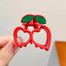 2023 Kawaii Hair Clip Bear Cherry Cat Alloy Girls Hair Claws Clips for Women Hair Accessories Korean Trendy Hairpins Head Wear