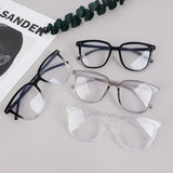 Fashion Anti Blue Light Glasses Men Computer Women Eyeglass Fashion Optical Plain Frame Spectacles Transparent Blocking Glasses