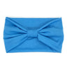Headwrap Solid Color Knot Wide Headbands for Women Soft Cotton Sports Elastic Hair Bands Accessories Yoga Bandana Bandage