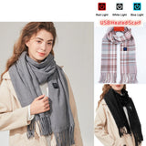 New in Smart Heated Scarf for Men and Women Winter Thickened Neck Warmer Imitation Cashmere USB Electric 3 Gears Fashion Shawl