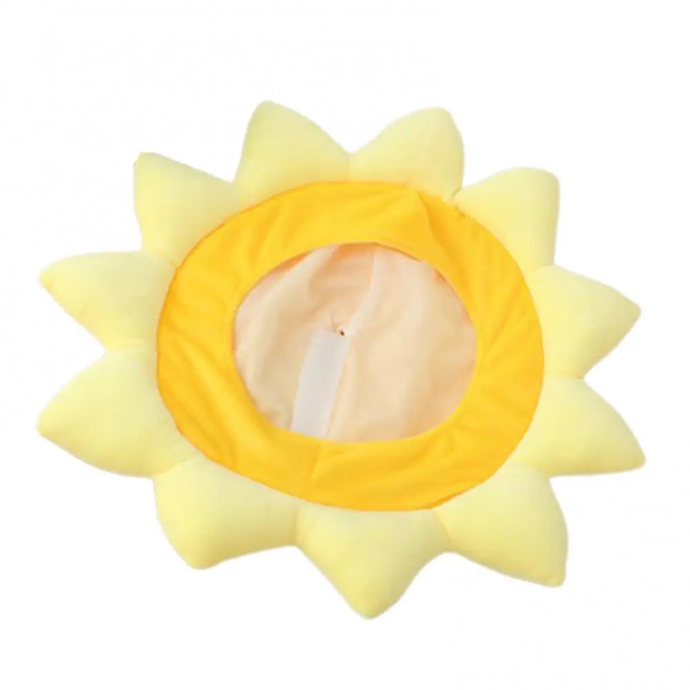 Funny Hat for Women Men Cactus Eggplant Watermelon Sunflower Soft Plush Doll Headgear Hat Sleeping Toy