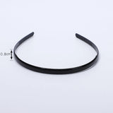 1 Piece Simple Women Headbands Fashion Head Band for Girls  Solid Black Color Casual Hair Accessories Plastic Headbans Wholesale