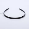 1 Piece Simple Women Headbands Fashion Head Band for Girls  Solid Black Color Casual Hair Accessories Plastic Headbans Wholesale