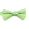 High Quality Mens Solid Color Bowtie Set For Men Children Wedding Party Dinner Accessory Pink Orange Father-son Bow Tie Gift