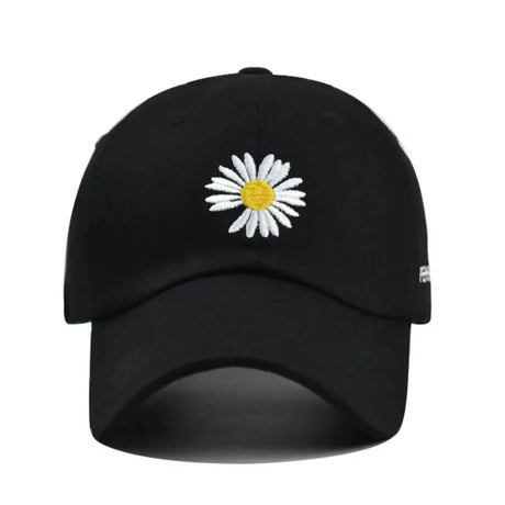 Baseball Cap for Women Men's Little Daisy Embroidery Hat Cotton Soft Top Caps Casual Outdoor Sun Shading Embroidered Hats Gorras