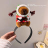Headbands Summer Ladies Cute Face Wash Headband Funny Plush Hair Bands Hair Accessories Newborn Baby Props Children's Gifts