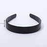 1 Piece Simple Women Headbands Fashion Head Band for Girls  Solid Black Color Casual Hair Accessories Plastic Headbans Wholesale