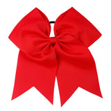 8'' Large Elastic Hair Bows Head Rope Bands Grosgrain Ribbon Hair Ties Boutique Bow Tie For Girls Headwear Hair Accessories
