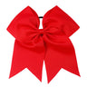 8'' Large Elastic Hair Bows Head Rope Bands Grosgrain Ribbon Hair Ties Boutique Bow Tie For Girls Headwear Hair Accessories
