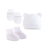 Newborn Hat+Gloves+Socks Set for Baby Boy Girl Cotton Baby Beanie Fall Casual Photography Props Soft Headwear Infant Nightcap