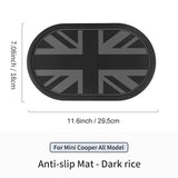 For Mini Cooper S JCW F56 F60 R56 R60 F65 F66 U25 Universal Car Dashboard Non Slip Mat Pads Automotive Interior Decorations