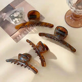 1pc Elegant hair clip, women's back of the head, ins shark clip, 2024 new clip headwear, high-end feeling, vinegar grip clip