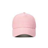 Wholesale 5-Panel Solid Color Embroidery Baseball Cap Custom Logo Snapback Cap Outdoor Curved Roof Dome Sunscreen Sports Cap