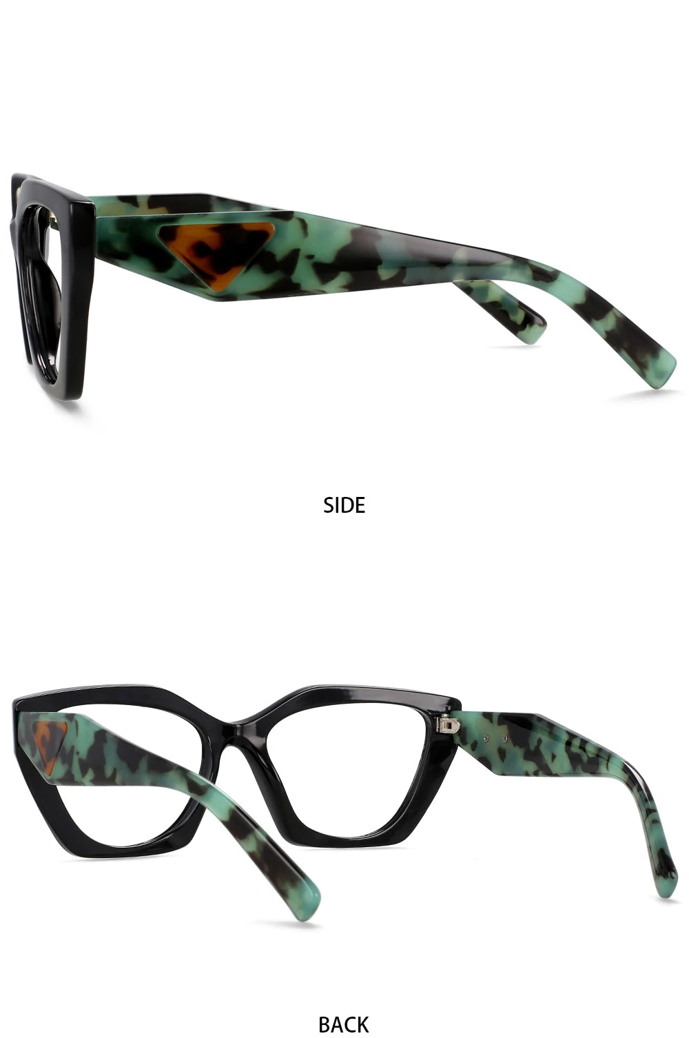 55405 New Brand Blue Light Blocking Computer Glasses Women Fashion TR90 Frame Vintage Square Eyewear Anti Eyestrain Eyeglasses