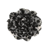New Leopard Print Big Flower Women's Hair Claws Vintage Hairpin Simple Barrette Ponytail Hair Clamps Hair Accessories for Women