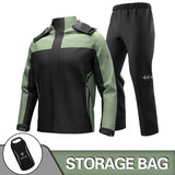 Motorcycle Raincoat Men Women Waterproof 100% Motorcycle Rider Raincoat Suit Moto Raincoat Rain Coat Jacket Pants Biker Rain Set