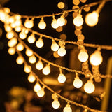 LED Light String Fairy Bubble Ball Light Festive Light Garland EU/US  Plug Indoor Christmas Wedding Outdoor Garden Decoration