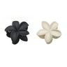 2Pcs Fashion Flower Hair Claws for Women Large Hair Clips Crab Clamps Frosted Ponytail Shark Clip Headdress Hair Accessories