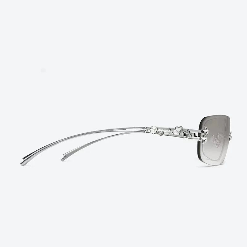 Luxury Brand Designer Fashion GM Titanium Half frame Sunglasses Men Driving Sun Glasses Goggles Shades UV400 Eyewear Glitt