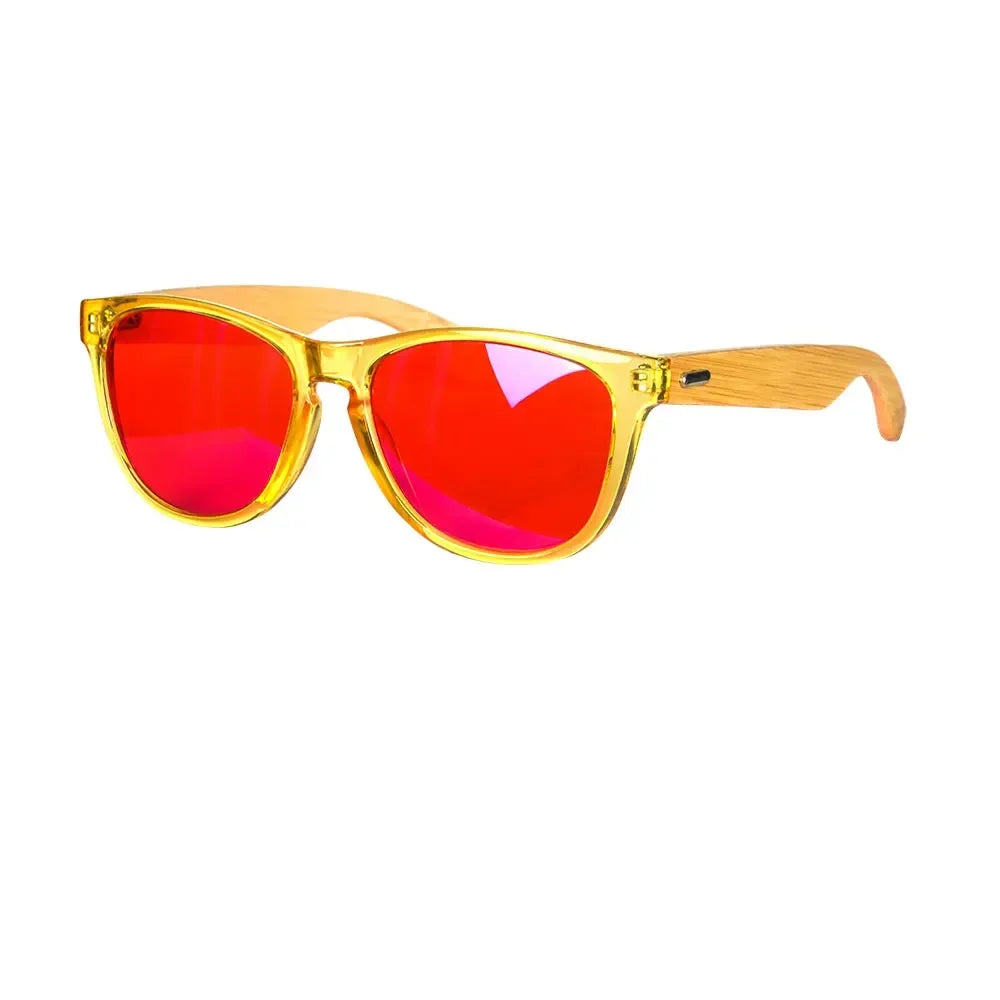 Blue Light Blocking Glasses Red Lenses Glasses for Better Sleep Orange Lens for Long Time Working Not Sunglasses for Outdoor