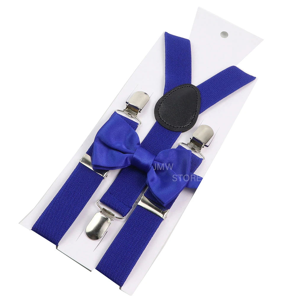 Elastic Leather Suspenders Bowtie Set Braces Men Women Sage Green Adjustable Braces Straps For Wedding Y-Back Shirt Accessories