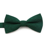 High Quality Mens Solid Color Bowtie Set For Men Children Wedding Party Dinner Accessory Pink Orange Father-son Bow Tie Gift