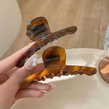 1pc Elegant hair clip, women's back of the head, ins shark clip, 2024 new clip headwear, high-end feeling, vinegar grip clip