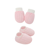 2-3pcs Spring and Autumn Baby Hat ear shape Bonnet Gloves Socks Set  Newborn Hats Fall Casual Photography Props Nightcap Fashion