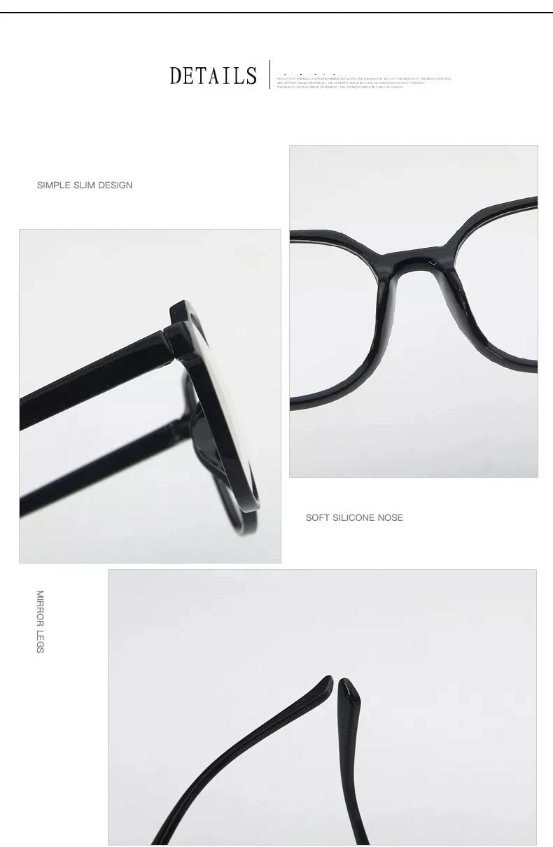 Nearsighted Eyewear Blue Light Blocking Glasses Comfortable Fashionable Eye Glasses -100 To -600