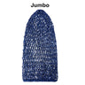 Fashion Women Crochet Hair Snood With Elastic Edge Long Hair Net Mesh Sleeping Nightcap Turban Headwear Hair Net