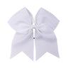8'' Large Elastic Hair Bows Head Rope Bands Grosgrain Ribbon Hair Ties Boutique Bow Tie For Girls Headwear Hair Accessories
