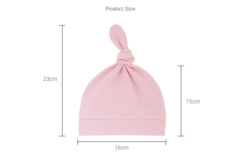 Newborn Baby Hat with Gloves Autumn Winter Warm Cotton Kids Beanies Stuff Children Accessories Infant Nightcap 0-6 Months Babies