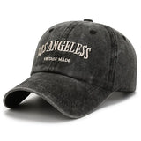 New green baseball cap female street wash letter thorn soft top embroidered duck hat male spring summer visor hat
