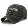 New green baseball cap female street wash letter thorn soft top embroidered duck hat male spring summer visor hat