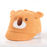 Cartoon Bear Baby Duck Tongue Hat Boy Girl Sunshade Peaked Cap Cotton Children Outdoor Visor Korean Kids Short Brim Baseball Hat