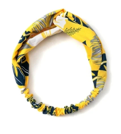 Women Girls Summer Bohemian Hair Bands Print Headbands Retro Cross Turban Bandage Bandanas HairBands Hair Accessories Headwrap