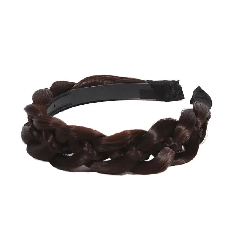 Headbands For Women Wide Fishbone Braids Hairbands Handmade Retro Head Hoop Hair Styling Headwear Accessorie Fashion Braids Hair