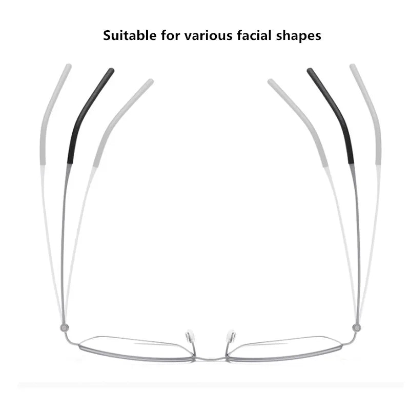 pure Titanium Glasses Frame for Men women 5508 Vintage square Myopia Prescription Eyeglasses Frames 2024 Optical Korean Eyewear