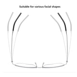 pure Titanium Glasses Frame for Men women 5508 Vintage square Myopia Prescription Eyeglasses Frames 2024 Optical Korean Eyewear