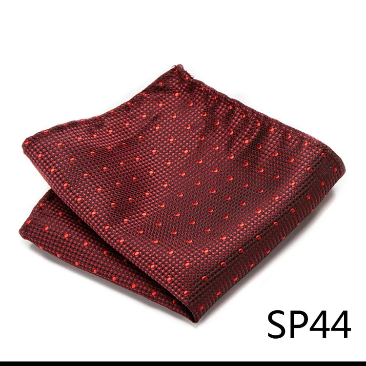 High Grade 2023 New Style Hot sale Silk Handkerchief Black Suit Accessories Solid Men Abraham Lincoln's birthday Pocket Square